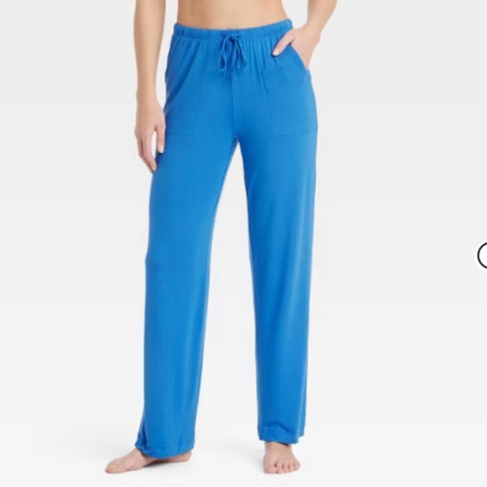 Target Women's Vibrant Blue Pajama Pants